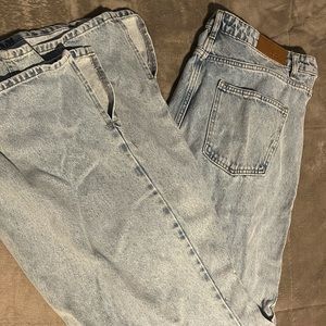 Nasty Gal Wide Leg Jeans